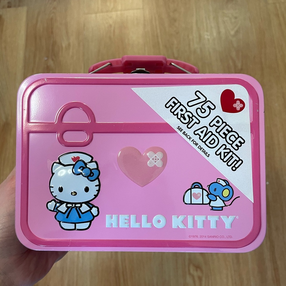 Hello Kitty first aid kit
